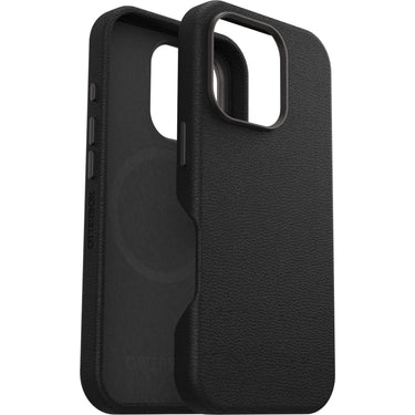 OtterBox Symmetry Cactus Leather Case for iPhone 16 Pro - Black